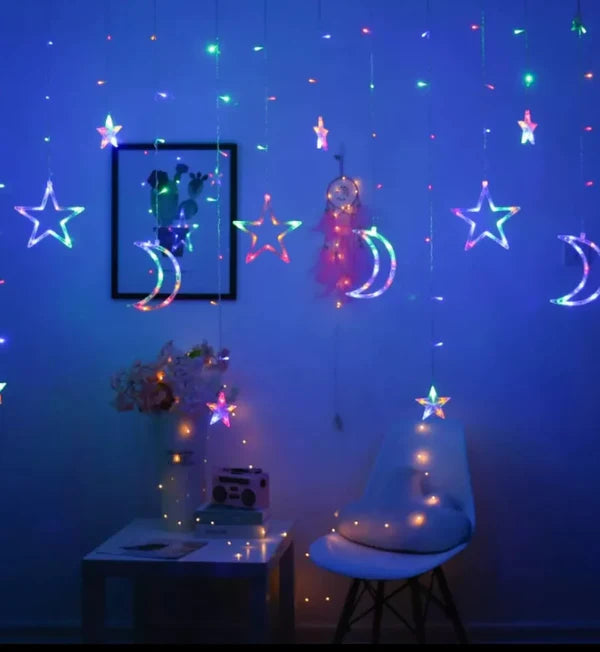 Magične led lampice mesec i zvezdice