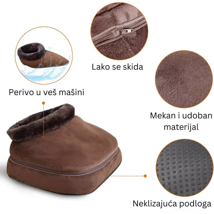 2 u 1 Masažer i Grejač stopala