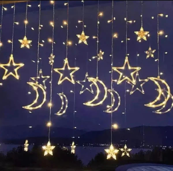 Magične led lampice mesec i zvezdice