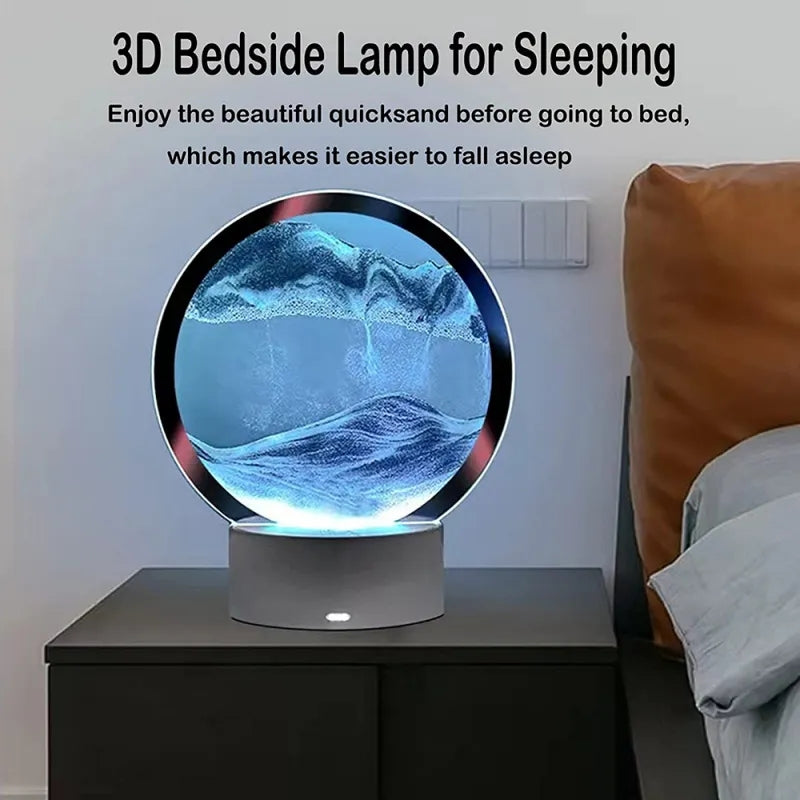 Peščana LED lampa