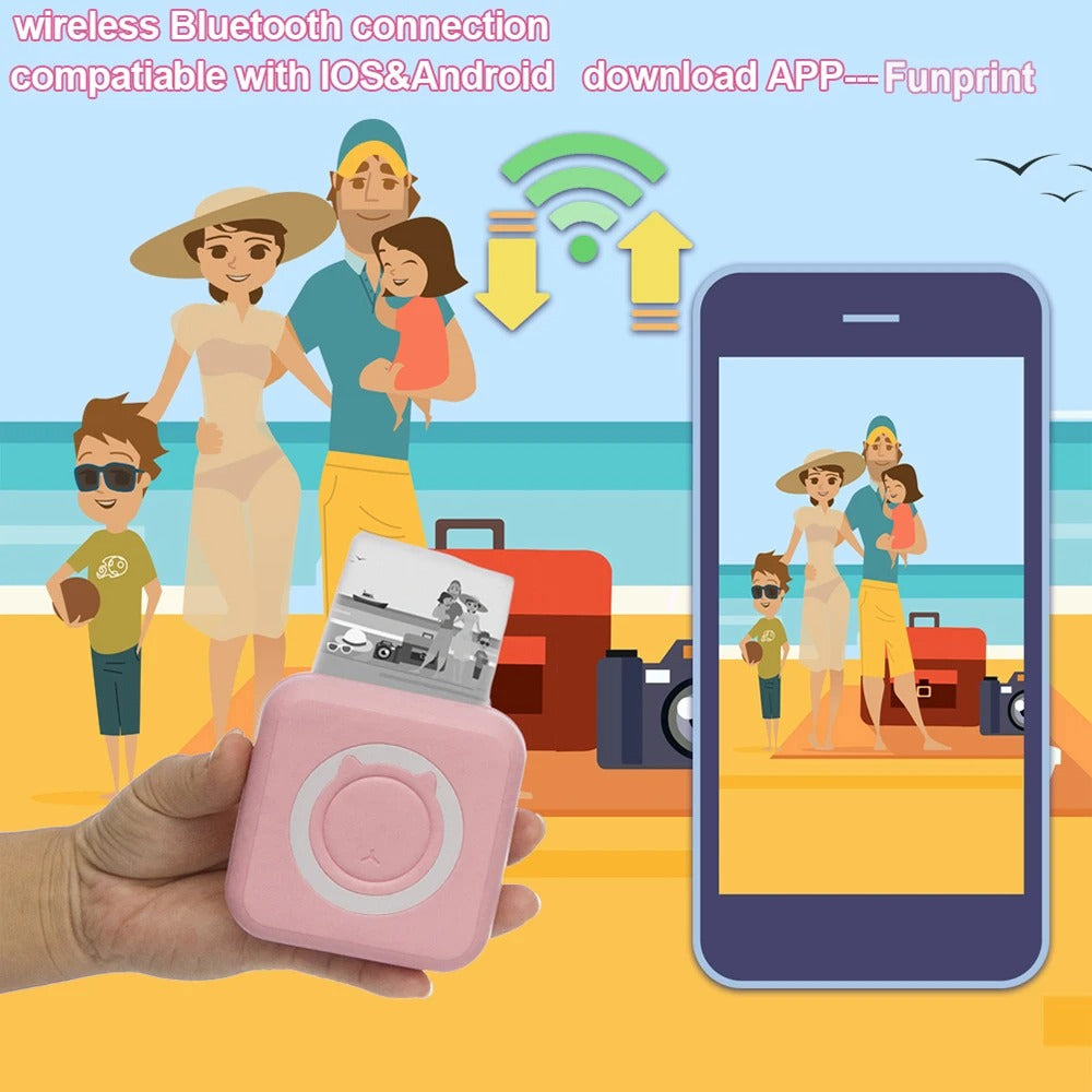 Mini bluetooth štampač za telefon