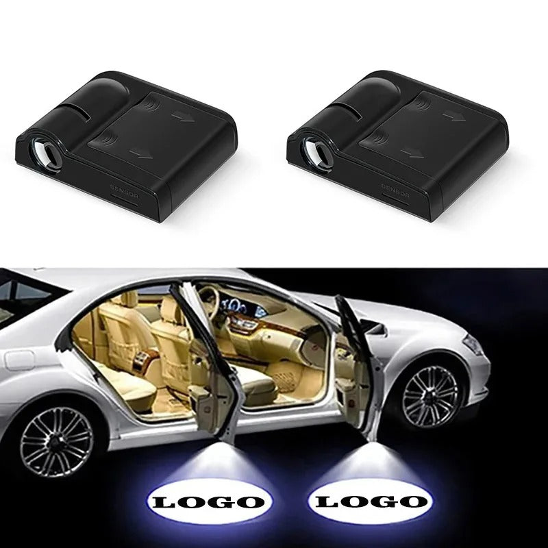 LED logo projektori za automobile 1+1 GRATIS