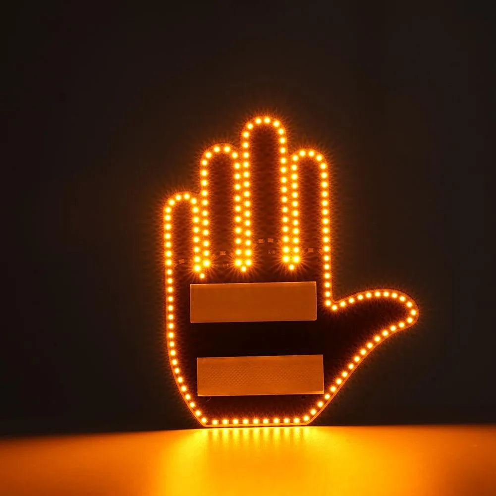 LED emoji za automobile - RUKA