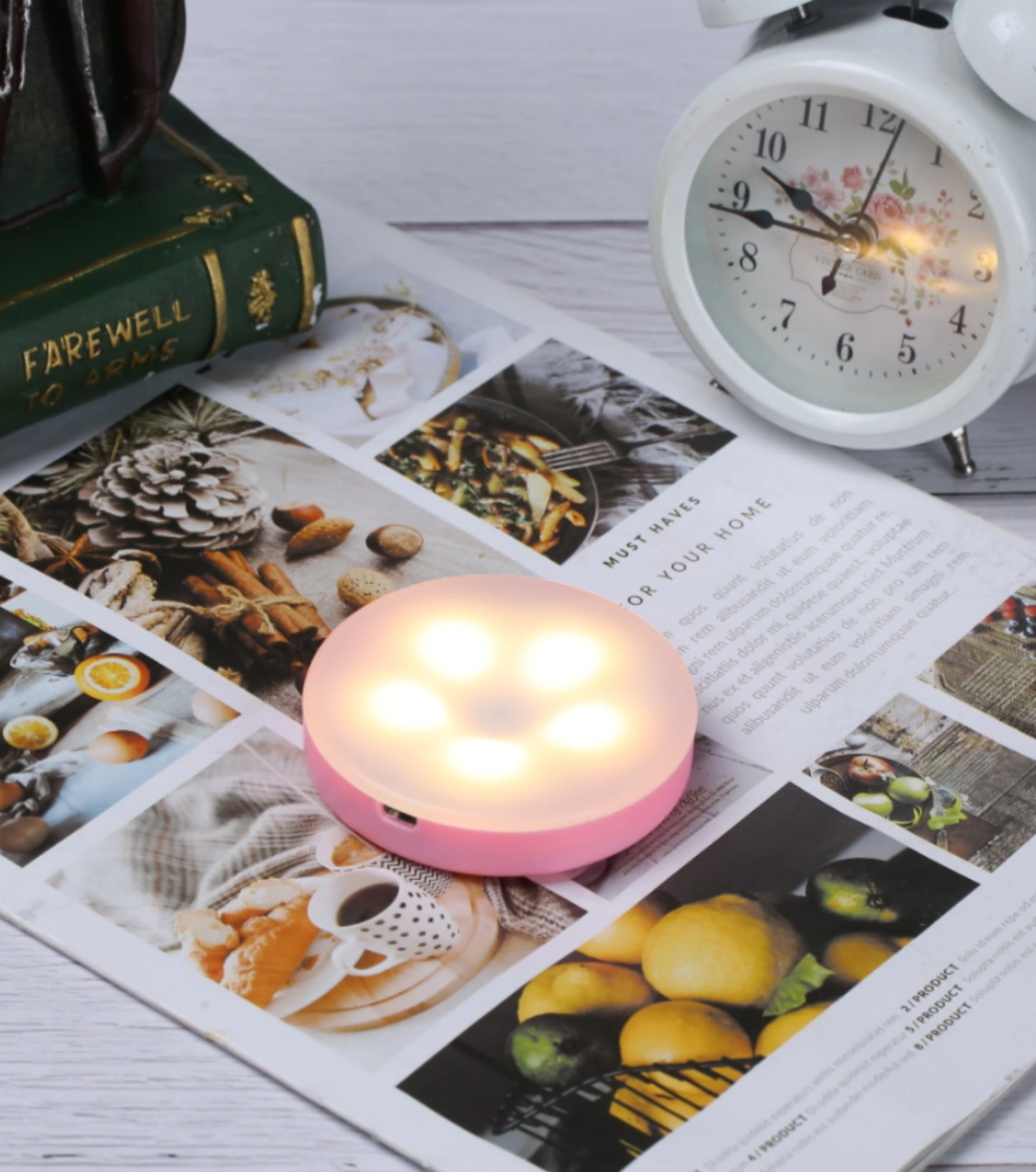 Mini lampe na senzor 1+1 GRATIS