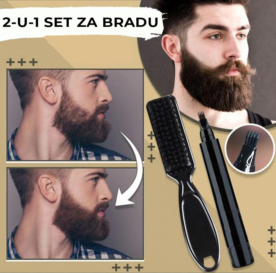 2u1 set za bradu