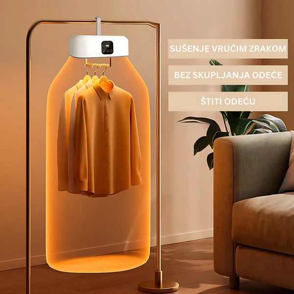 Automatska mašina za sušenje odeće i peglanje odece