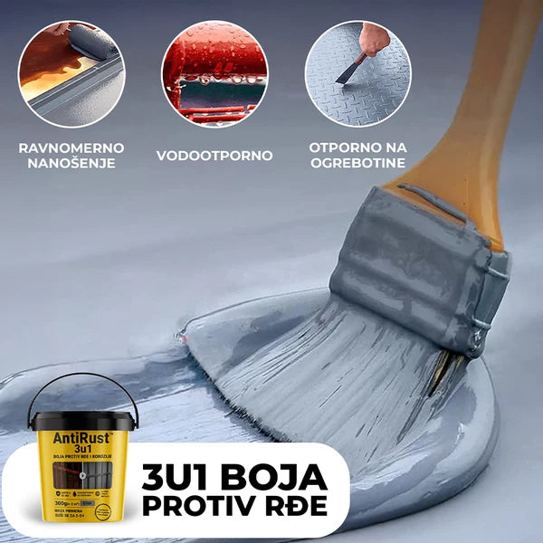 AntiRust™ 3u1 – boja protiv rđe