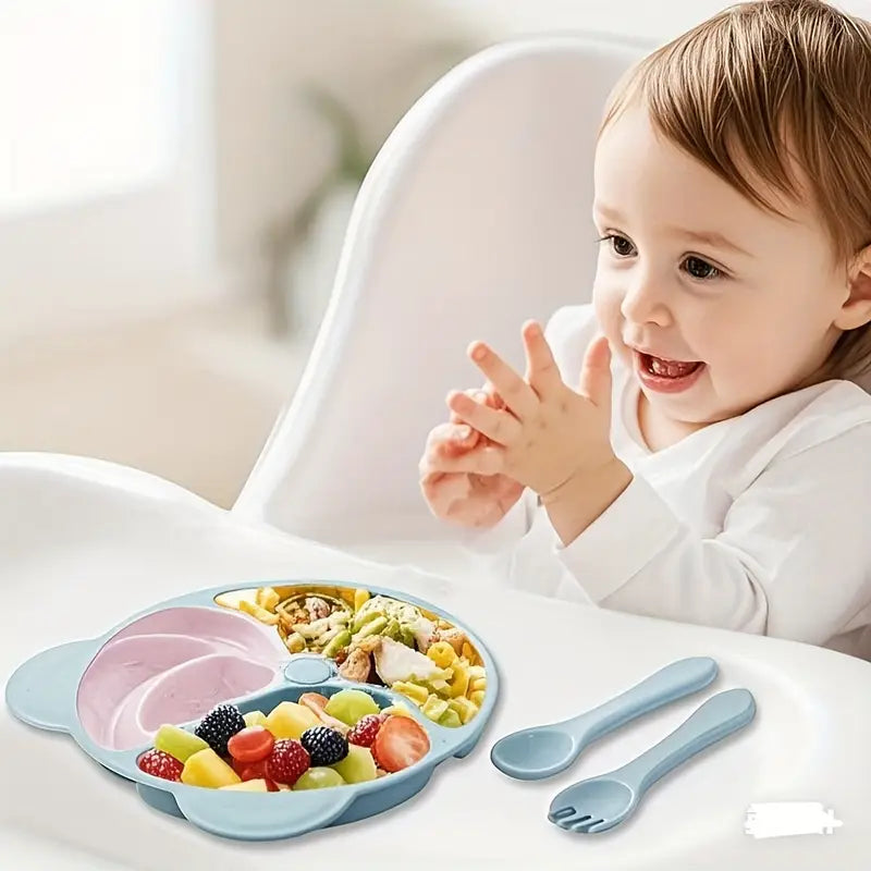 Silikonski set za hranjenje beba - 8 delova