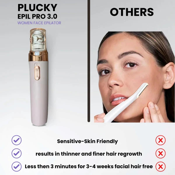Epilator za uklanjanje dlačica sa lica i tela | EPISLIK