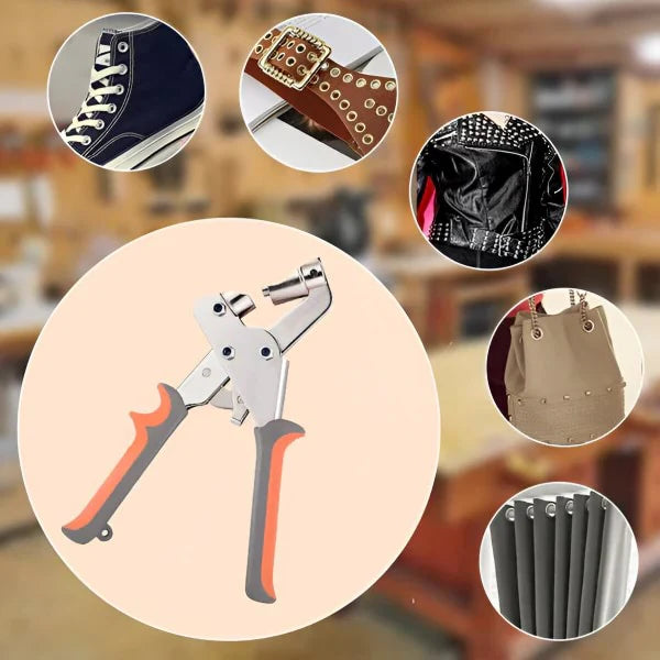 Klešta za pravljenje metalnih ušica + GRATIS 100 riglica