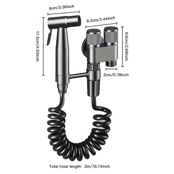 2u1 ručni tuš za ličnu higijenu i čišćenje WC-a