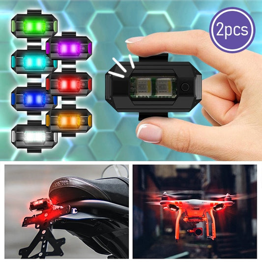 Dekorativna svetla za auto 2 komada+ daljinski