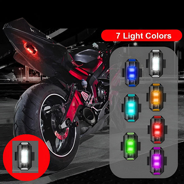 Dekorativna svetla za auto 2 komada+ daljinski