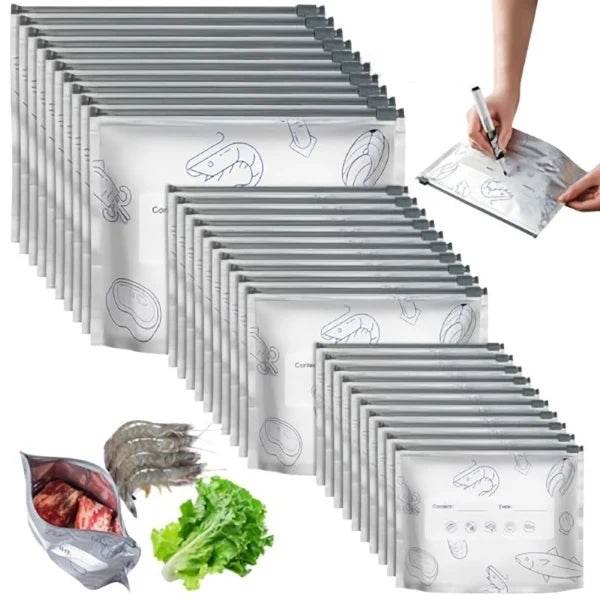 Višekratne aluminijumske kesice za čuvanje hrane – 10 komada