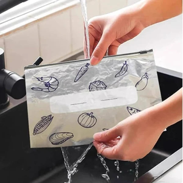 Višekratne aluminijumske kesice za čuvanje hrane – 10 komada