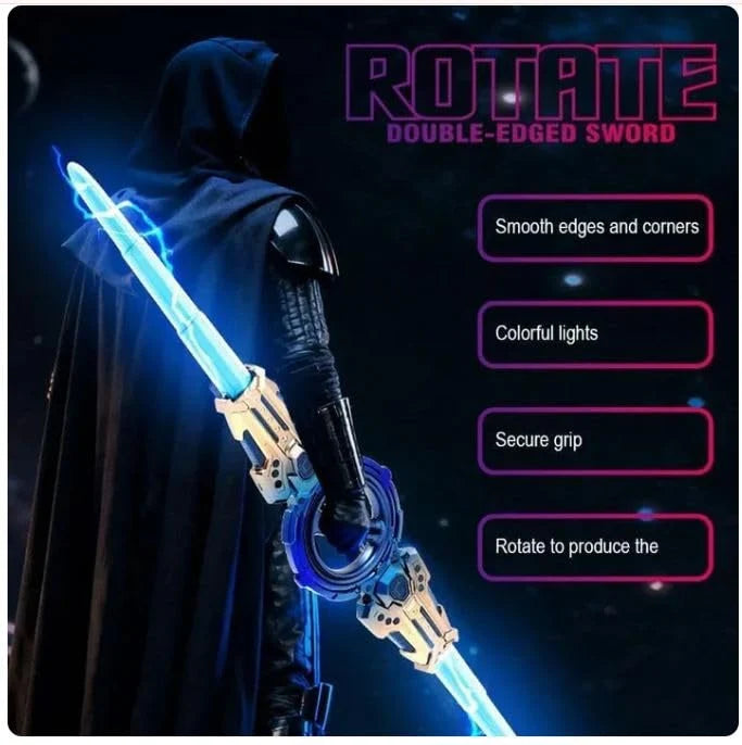 LED Svetleći Spiralni Mač sa Zvukom