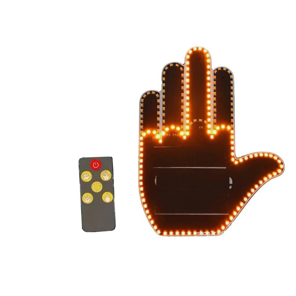LED emoji za automobile - RUKA