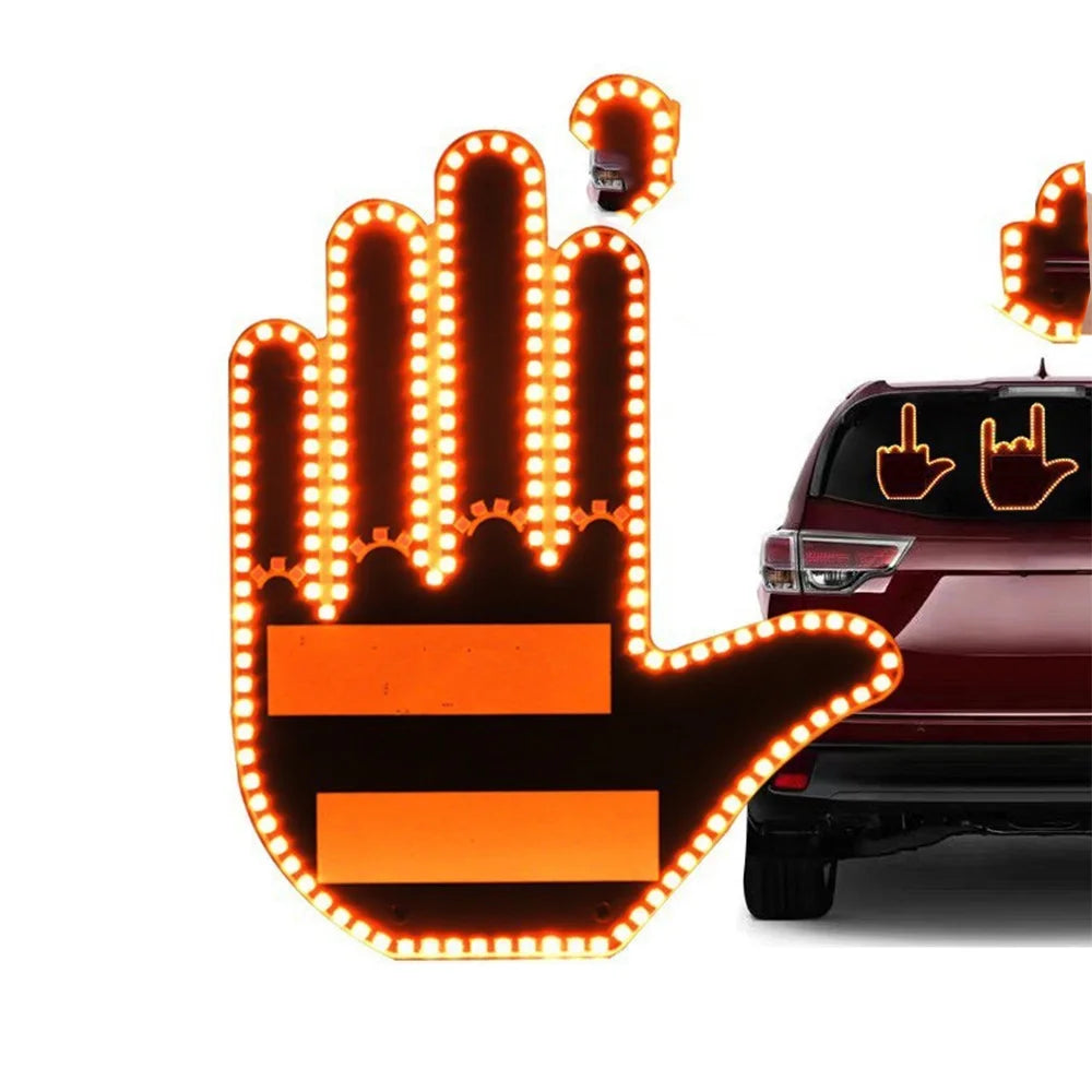 LED emoji za automobile - RUKA