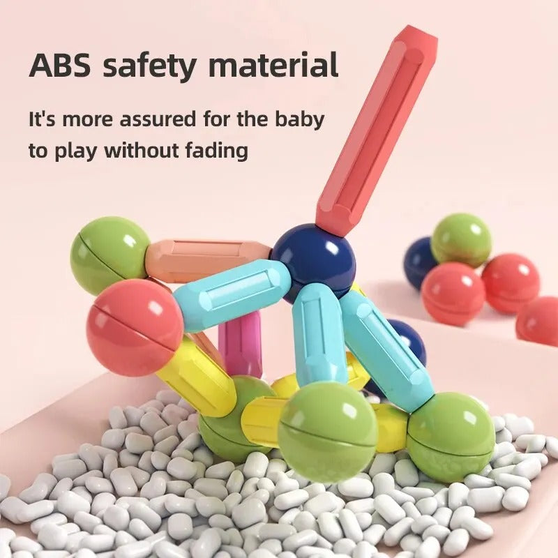 Magnetni set štapića i kugli