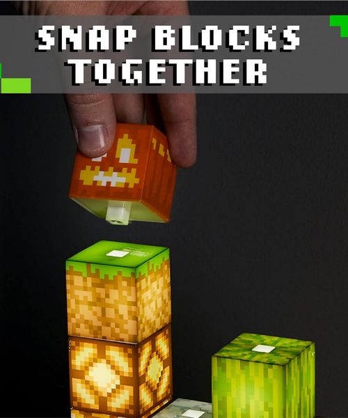 Minecraft USB LED lampa
