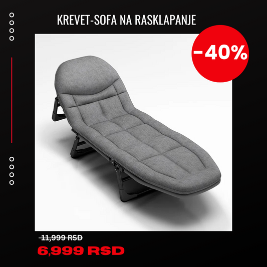 2 u 1 Sklopiva sofa - krevet