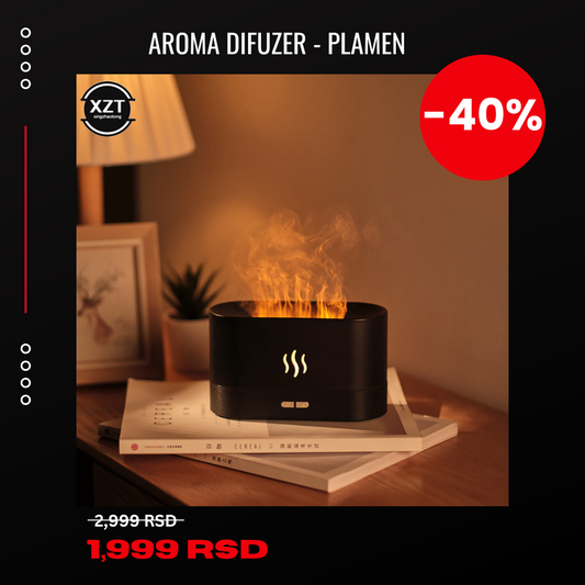 Aroma difuzer - plamen